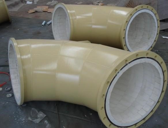 氧化铝陶瓷耐磨管道