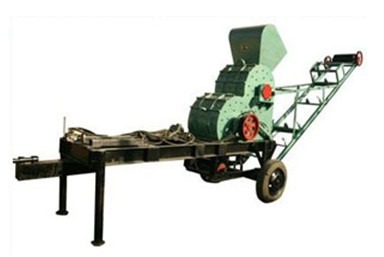 移动式煤矸石粉碎机