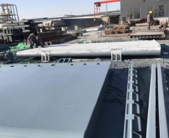 液压钢坝翻板闸门