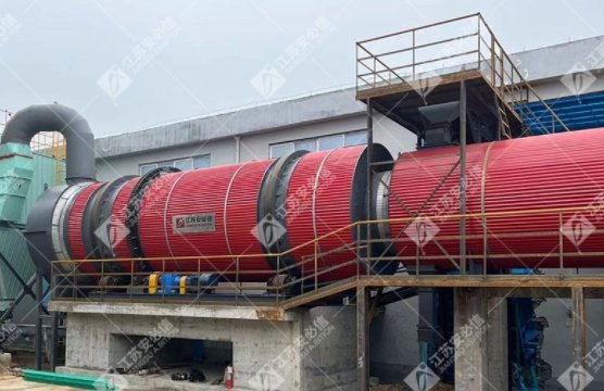 萤石粉烘干系统