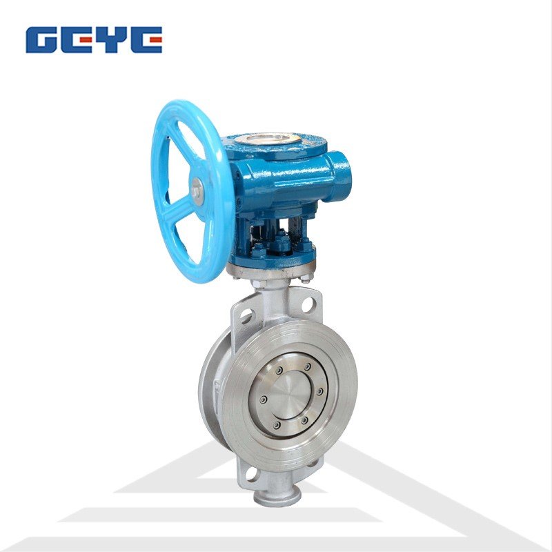 不锈钢三偏心对夹式硬密封蝶阀