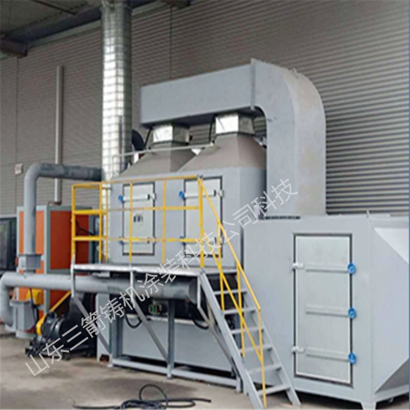 喷漆房VOC有机废气处理活性炭吸附脱附浓缩催化燃烧设备装置