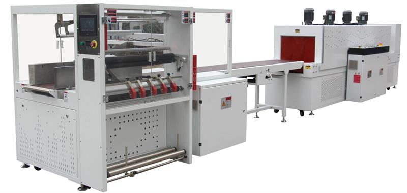 全封闭（对折叠膜式）自动封切收缩包装机