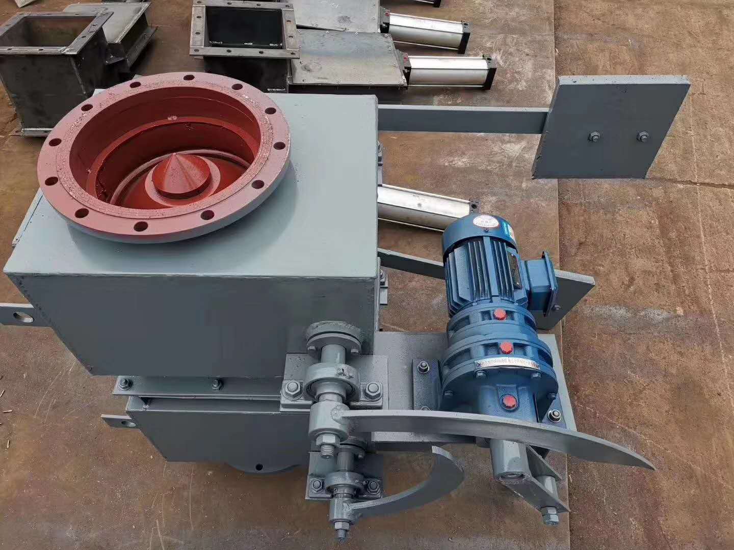 常州电动手动单双层重锤卸灰阀  给料锁气阀