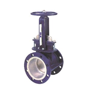 法兰式衬氟刀闸阀
