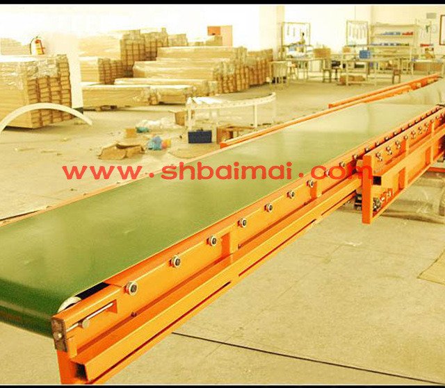 伸缩皮带机实物图