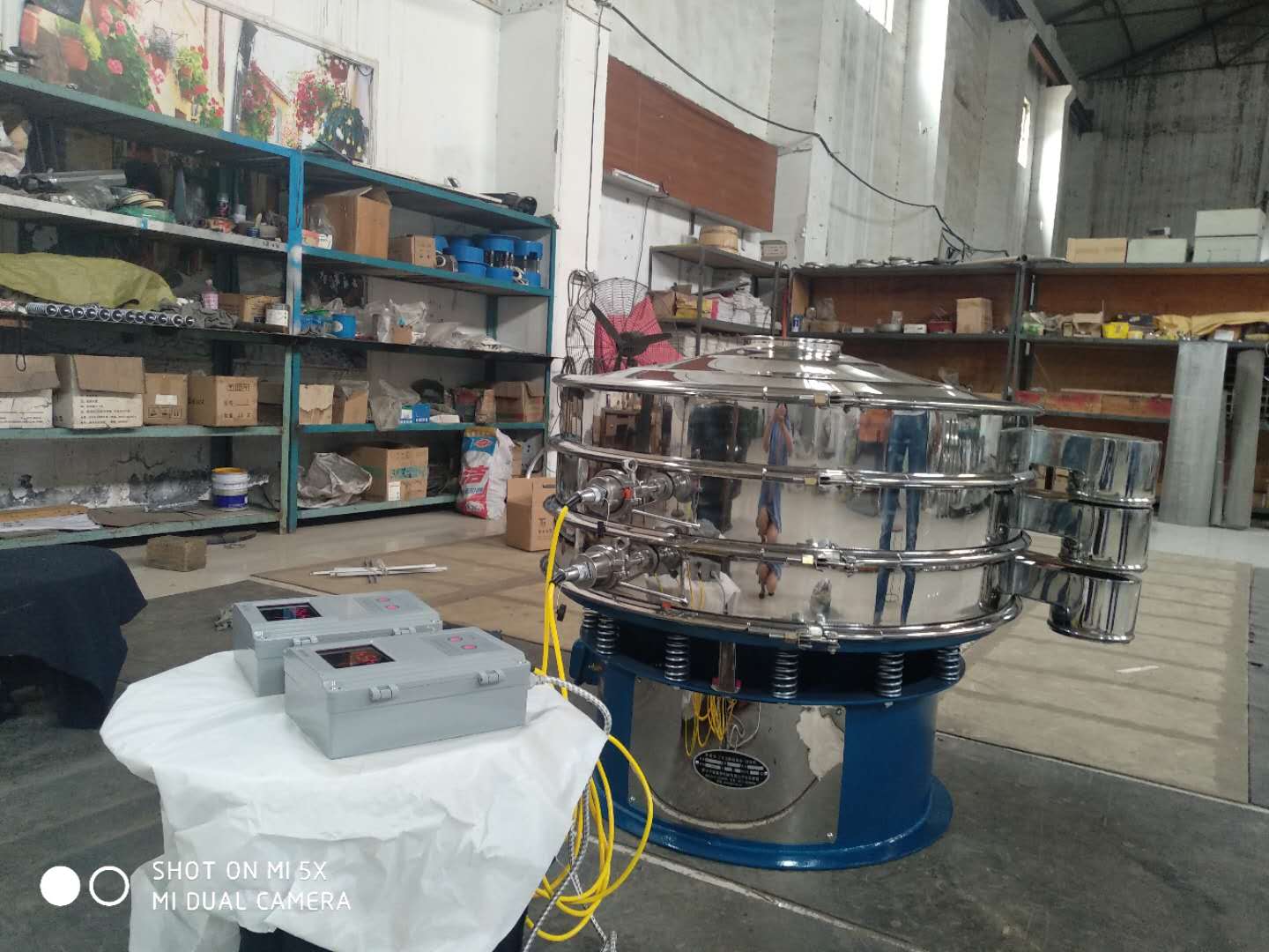 电池材料专用超声波振动筛