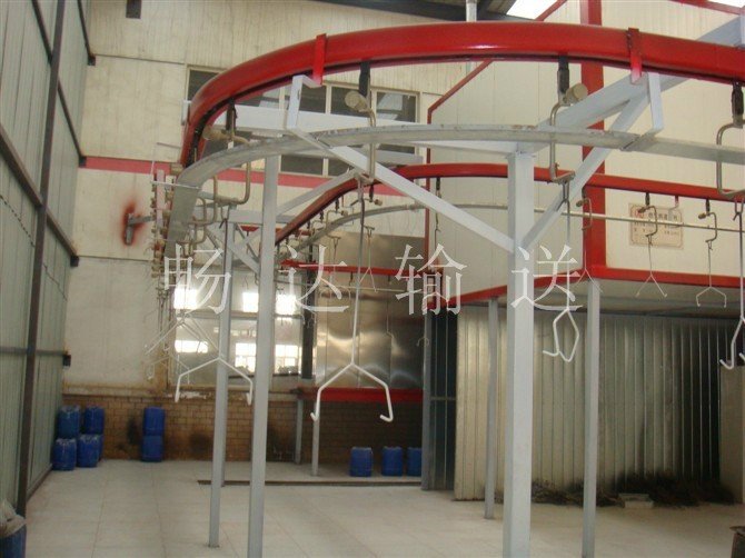 QXG轻型封闭轨悬挂输送机-