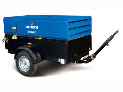 LUY系列小型移动式螺杆空气压缩机