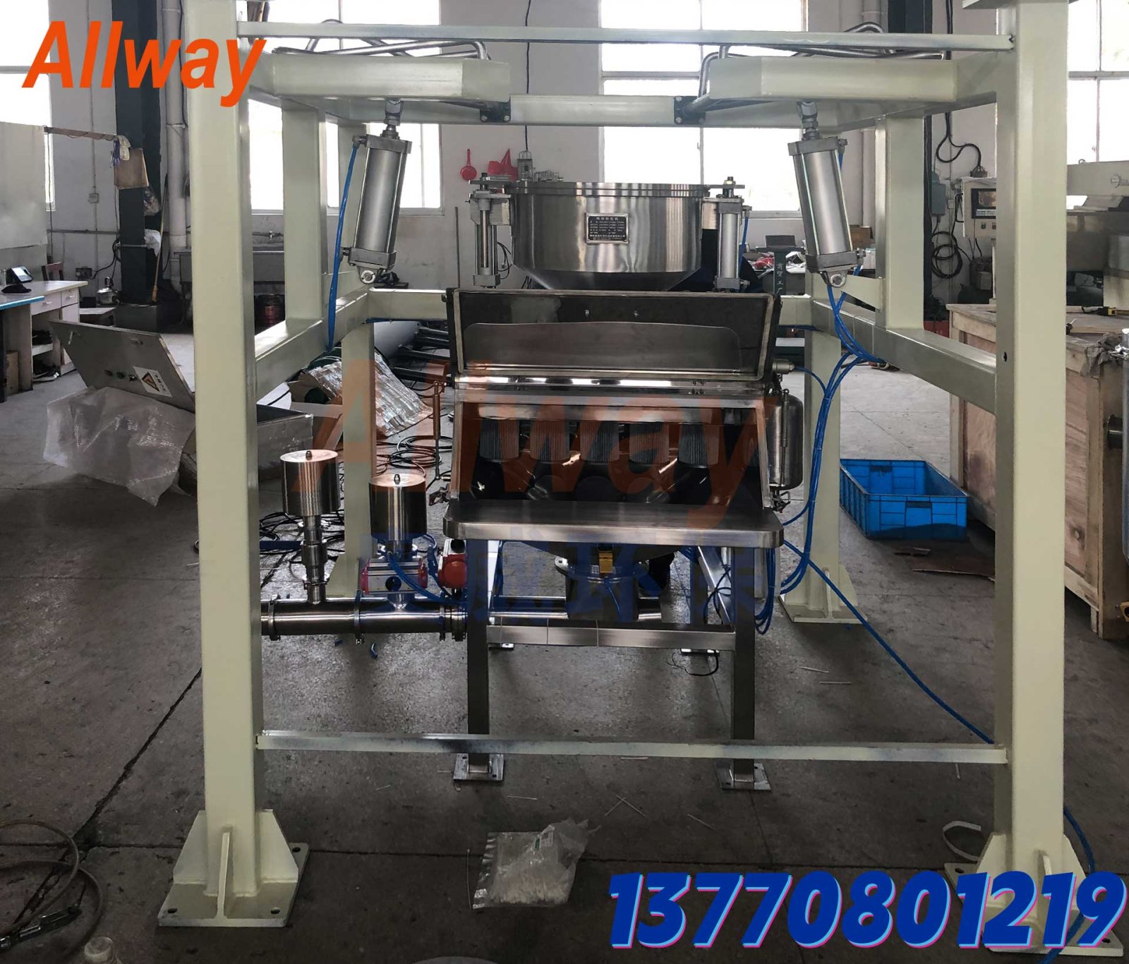 吨袋拆包机 大袋散袋卸料站  吨投一体机