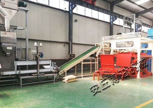 氮肥机械手码垛机，自动包装码垛系统