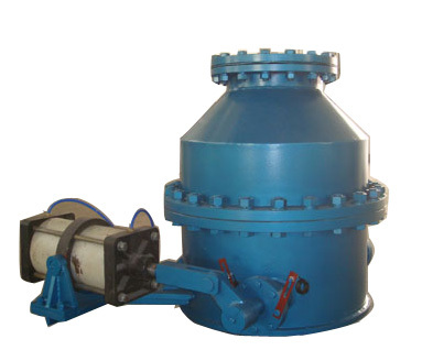 PZ球面偏置式气动钟阀