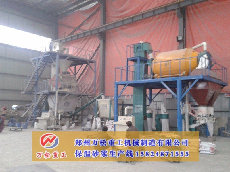 保温砂浆生产线生产地及型号