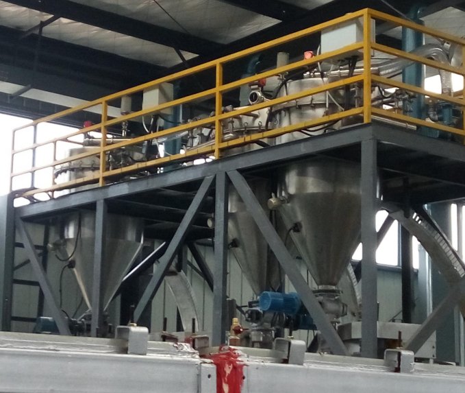 锂电池材料计量配料系统