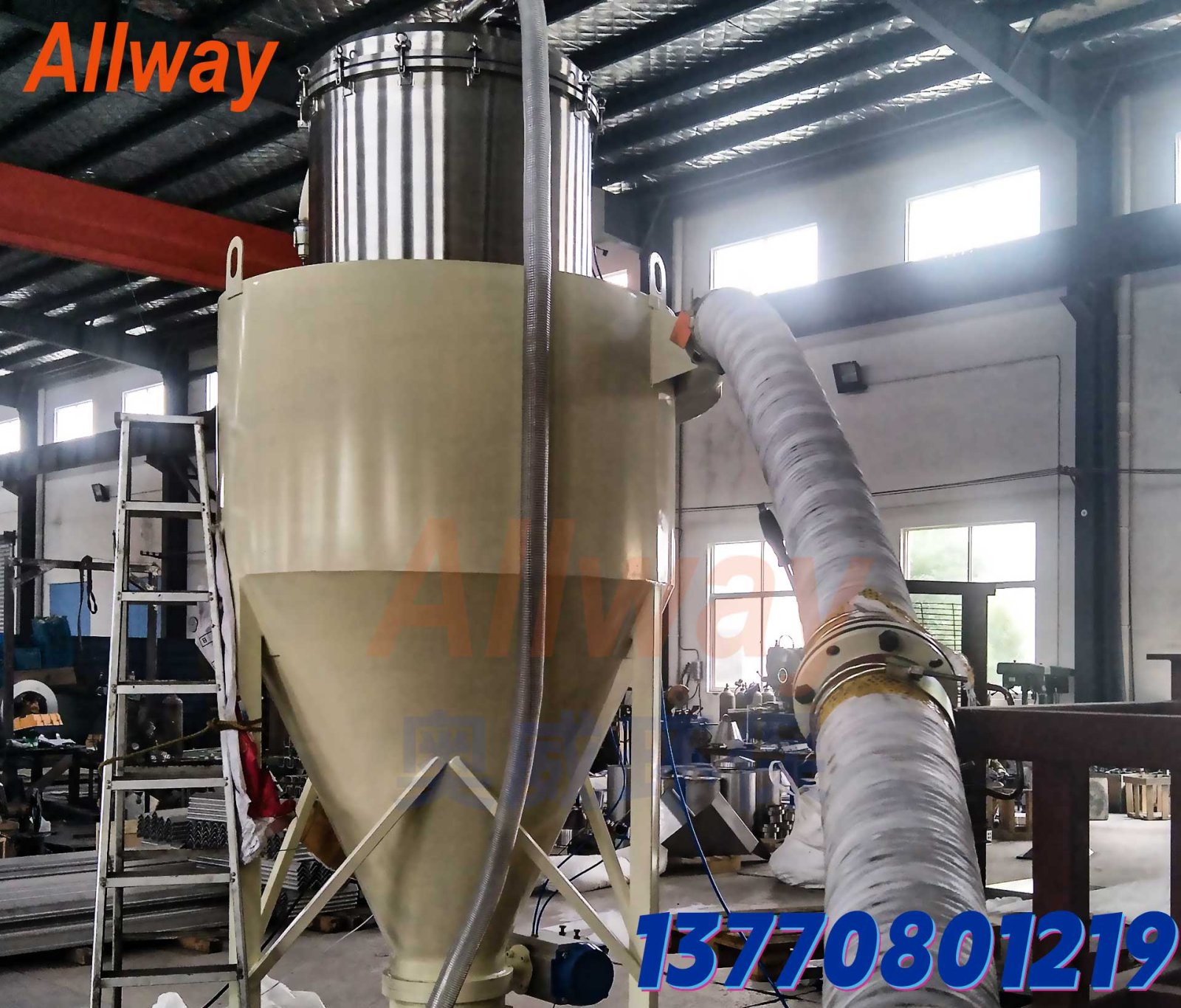 AW-SLJ-650EC 气动式真空上料机 连续高效负压输送