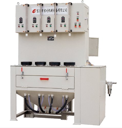 JCK-ZT10圆柱体内胆自动喷砂机