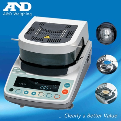 A&D艾安得MF-50卤素水份测定仪
