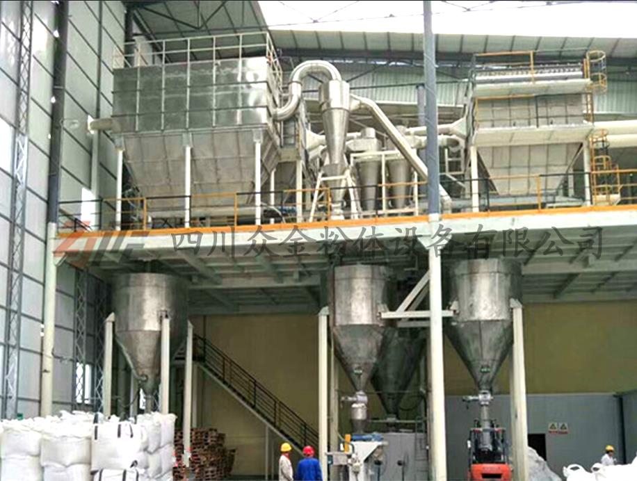 电池材料专用超微粉碎设备（磷酸铁锂高效生产线、高温干燥氮气闭式循环系统）