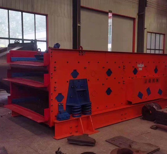 三轴圆水平直线振动筛