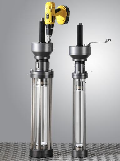 玻璃轴向压缩柱