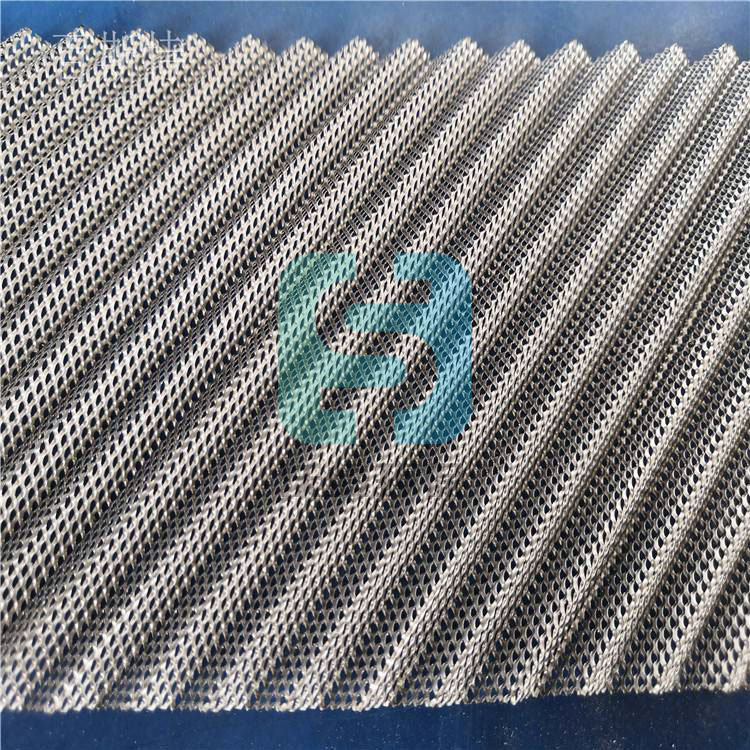 SW金属网孔波纹填料