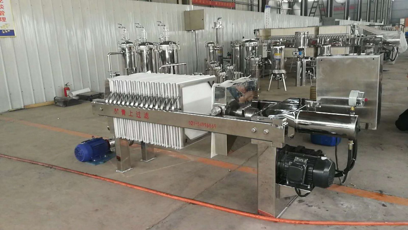 不锈钢板框压滤机