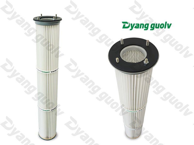 四螺杆克日本东丽260聚酯覆膜阻燃-新能源电池制药食品粉尘滤筒