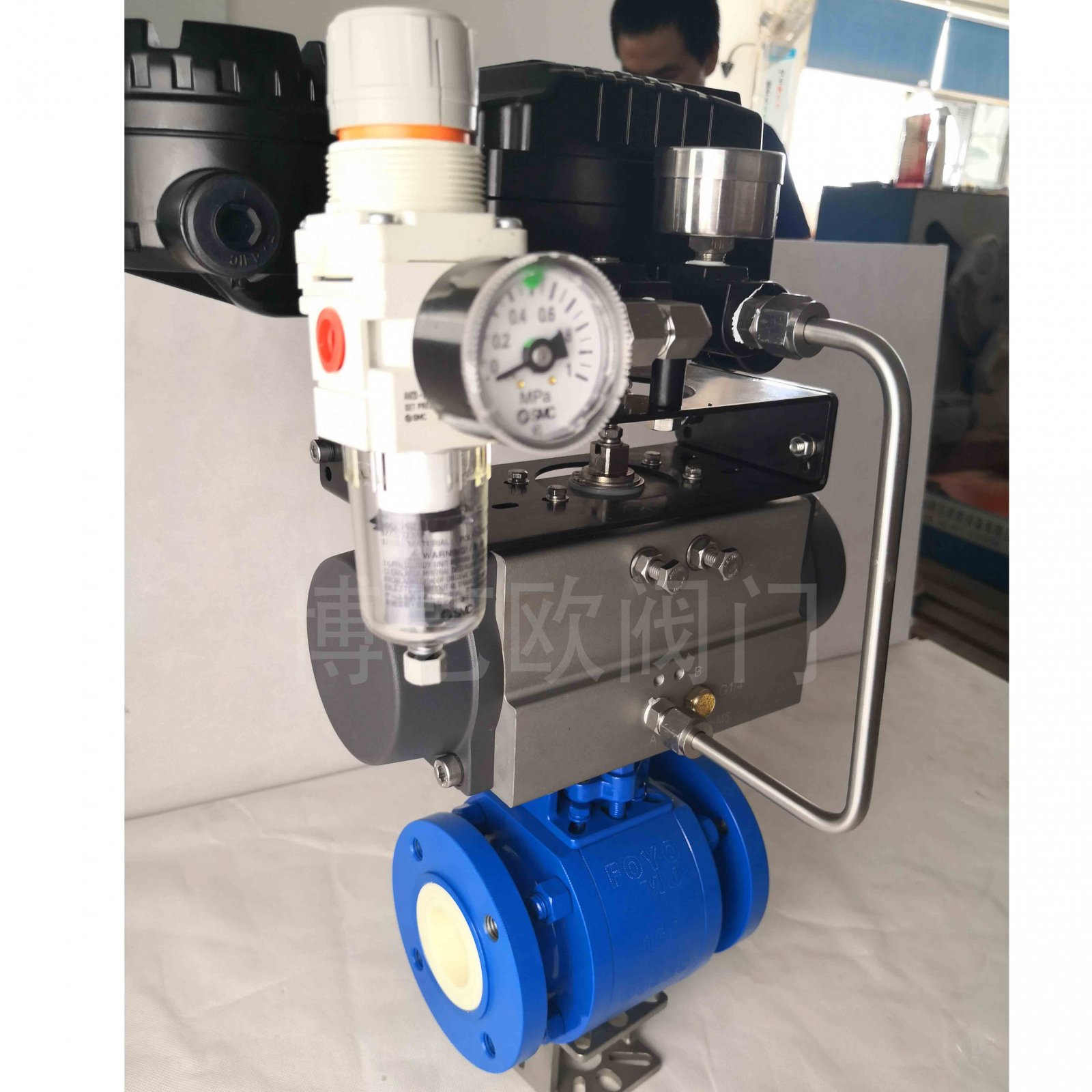 钢厂喷煤专用耐磨全内衬陶瓷球阀