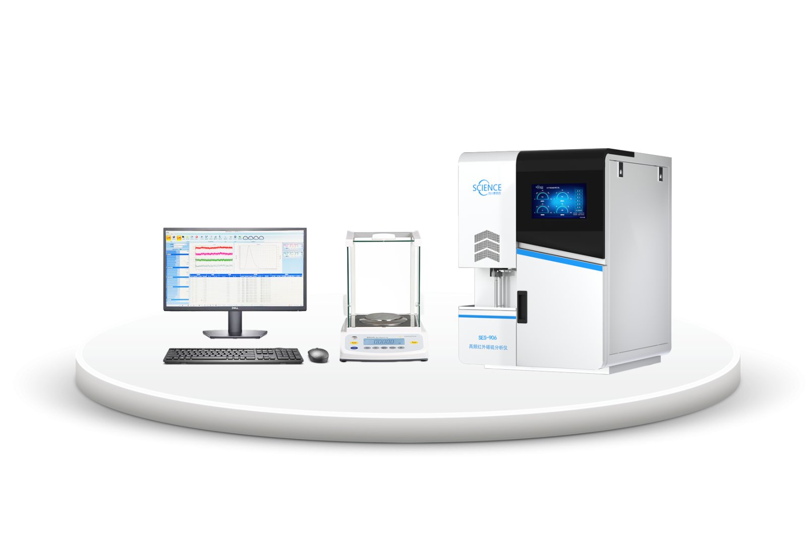 SES-906高频红外碳硫分析仪