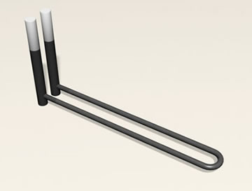 硅钼棒电热元件2