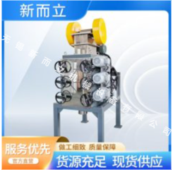 三层陶瓷型对辊机可开槽粗颗粒物料进入细粉出来