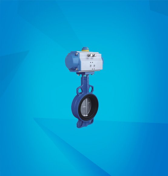 中线对夹式蝶阀