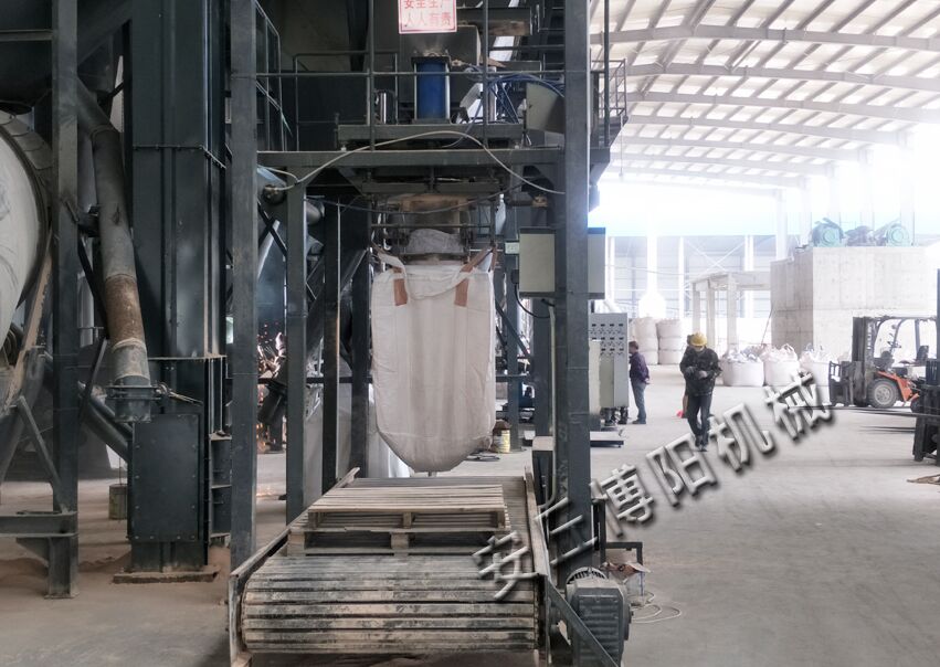 玻璃纤维吨袋包装机，除尘高效吨袋包装秤