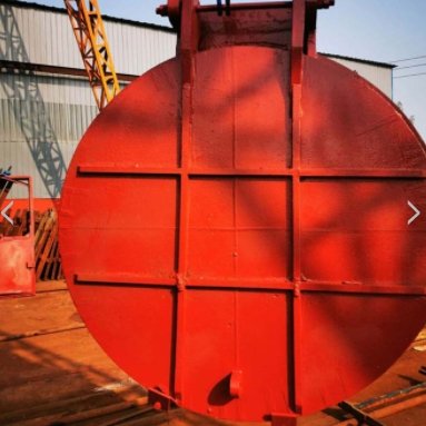 大型铸铁圆拍门