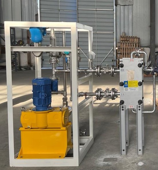 液体计量挤出产线配料