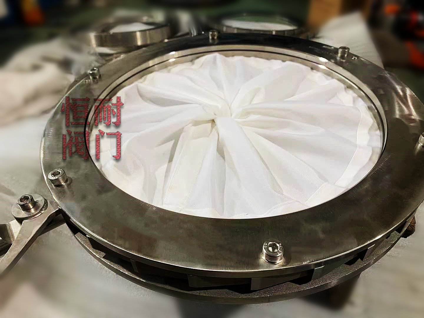 气动虹膜阀 光圈阀 吨袋下料机专用阀