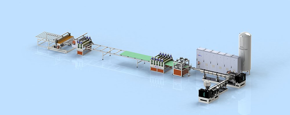 XPS二氧化碳发泡板shengchan线