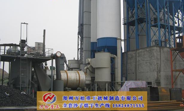 水泥干粉砂浆烘干机全套生产线优点