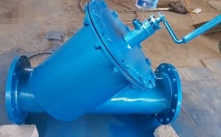 铸钢手摇刷式过滤器