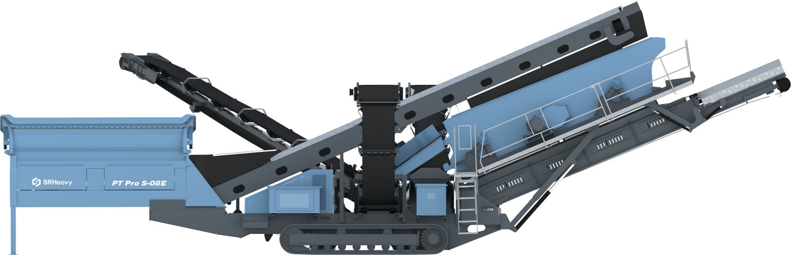 SRHeavy® PT Pro S系列 履带式移动筛分站