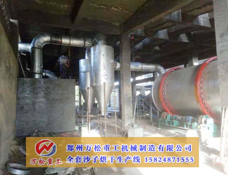 如何根据物料选择河沙烘干机设备