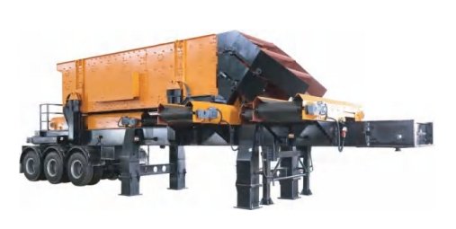 SW6516-3型轮式筛分站