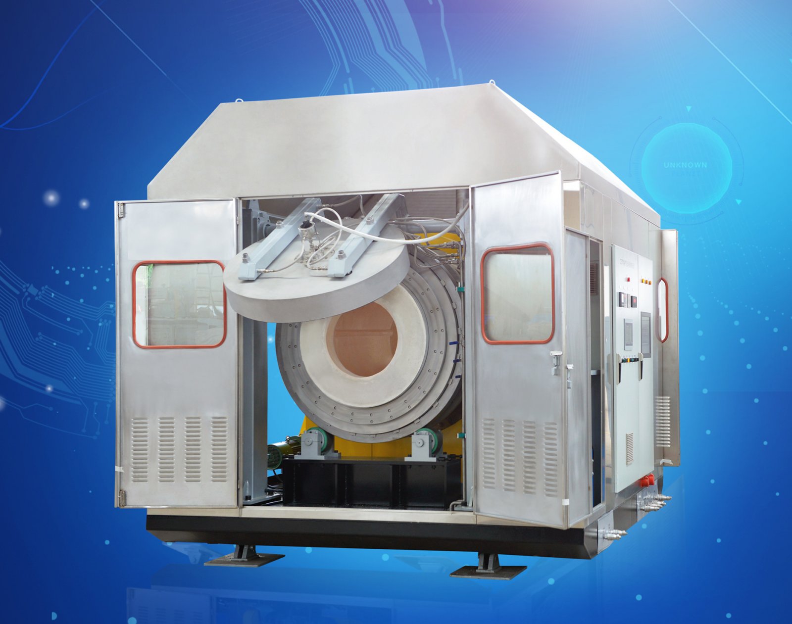 间断非金属回转窑(陶瓷内胆)