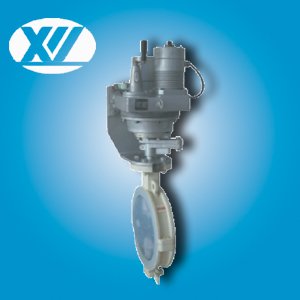 ZAJW F46电动防腐高性能调节蝶阀