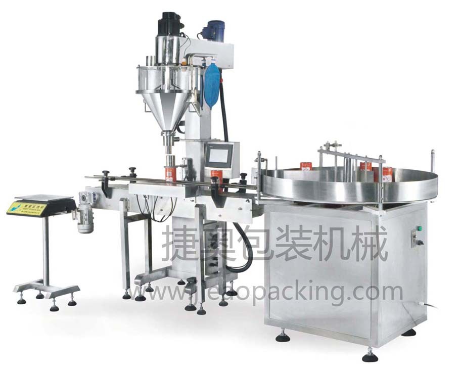 JA-30L 单头螺杆自动罐装机