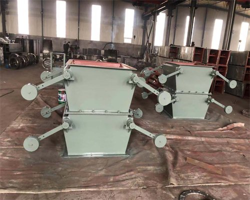 双层重锤翻板卸灰阀