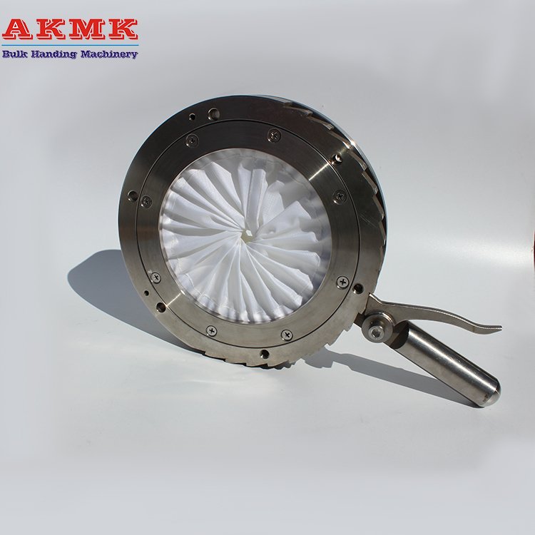 光圈阀  虹膜阀 食品级粉料蝶阀304材质 医药级可用