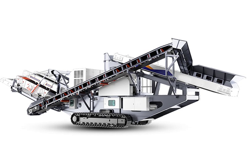 履带圆锥式移动破碎站