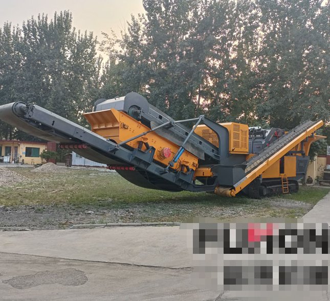 新型履带反击式移动破碎机