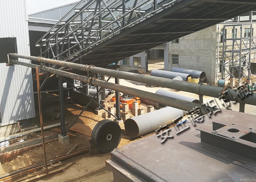 氯化钾管链投料机，化肥管链输送机密闭式